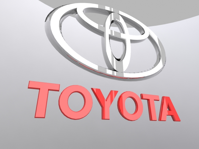 Toyota Logo 3d Model Free Download